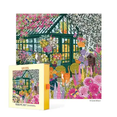 Puzzle Spring greenhouse – Werkshoppe (1 000 pièces)